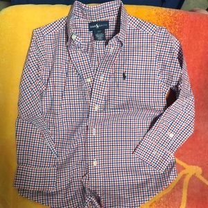 Boys long sleeve polo